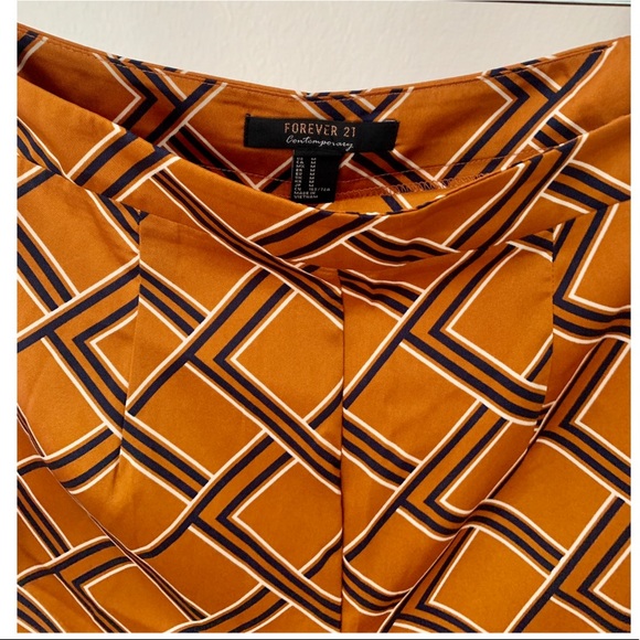 WIDE LEG PRINTED TROUSERS - Picture 3 of 6